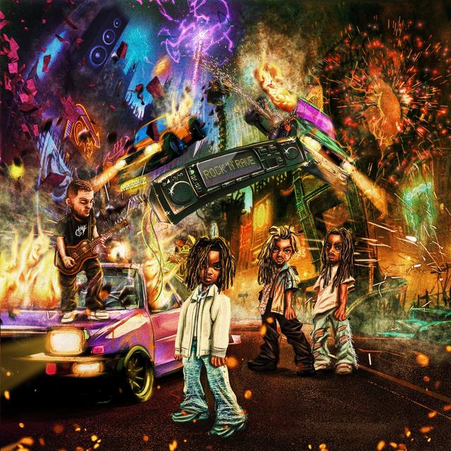 Album cover art for ROCK 'N' RAVE