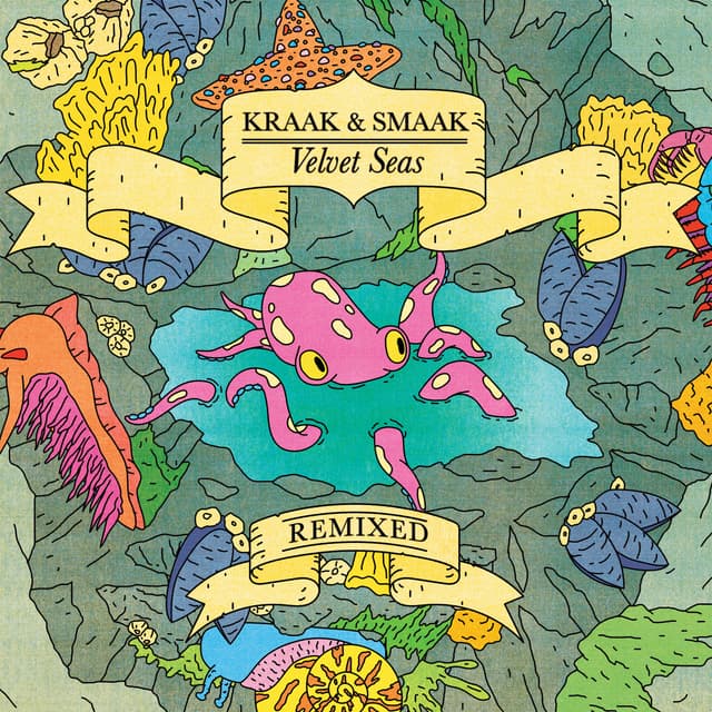 Album cover art for Velvet Seas Remixed