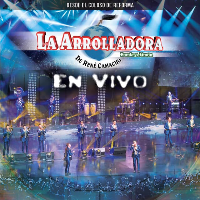 Album cover art for En Vivo Desde El Coloso De Reforma