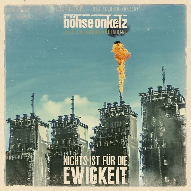 Album cover art for Nichts Ist für Die Ewigkeit - Live Am Hockenheimring 2014