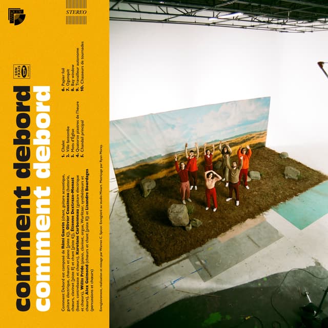 Album cover art for Comment Debord