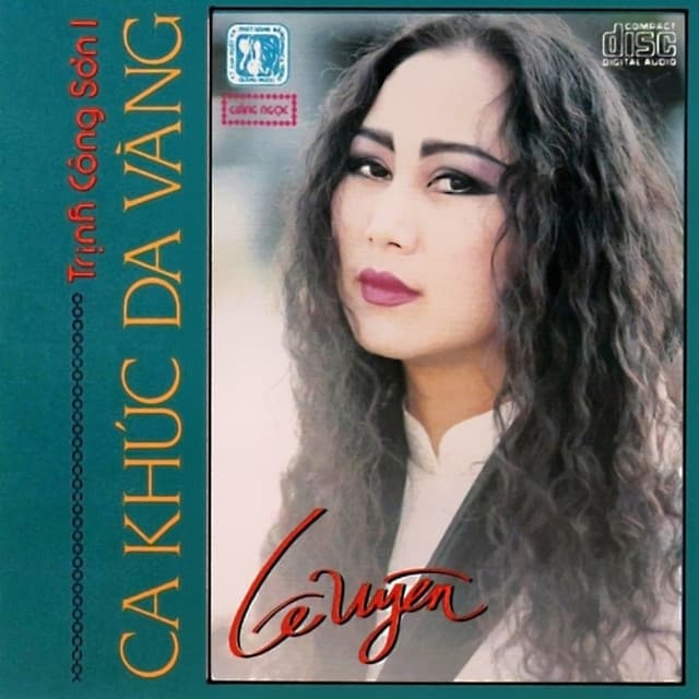 Album cover art for Ca khúc da vàng