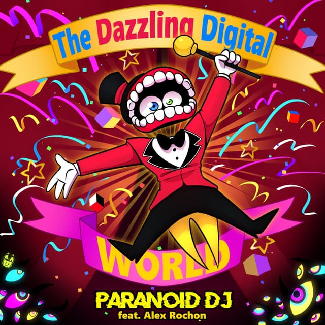 Album cover art for The Dazzling Digital World