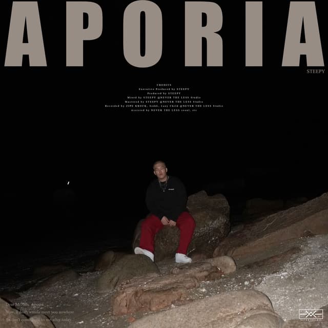 Album cover art for aporia