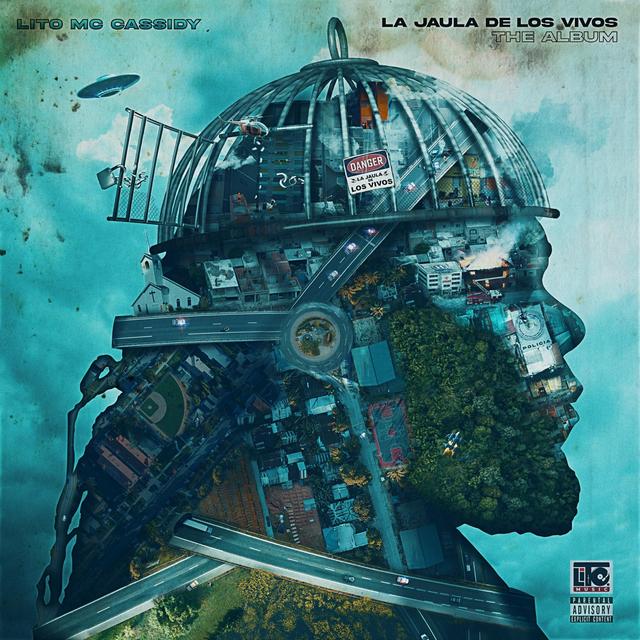 Album cover art for La jaula de los vivos