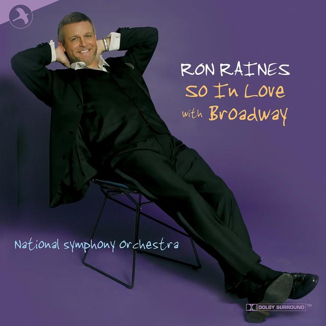 Album cover art for So In Love With Broadway