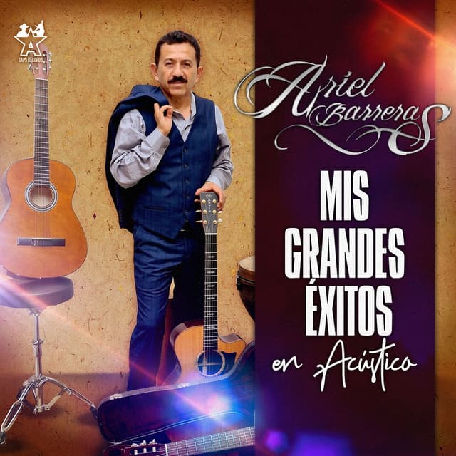 Album cover art for Mis Grandes Éxitos en Acústico