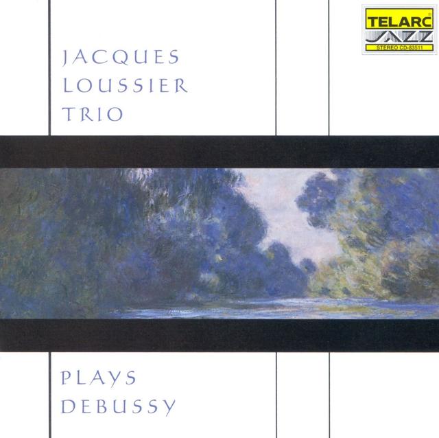 Album cover art for Plays Debussy