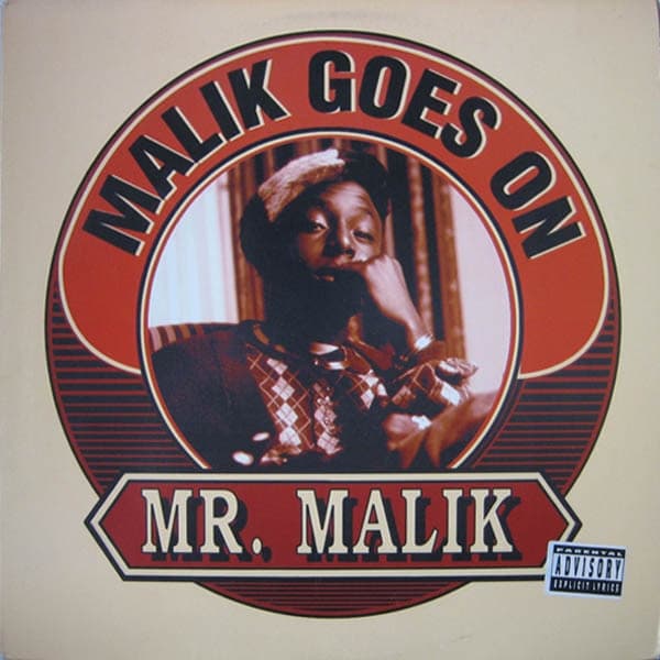 Album cover art for Malik Goes On