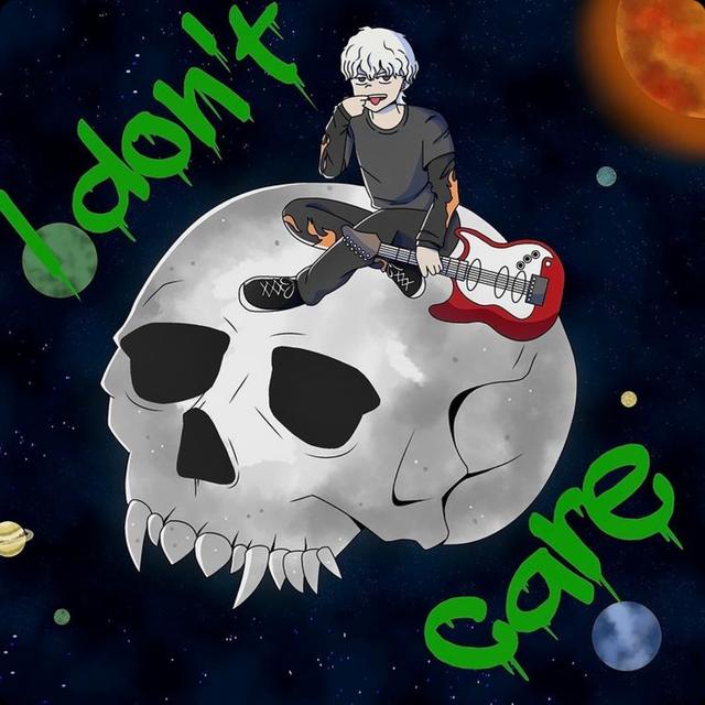 Album cover art for I don't care