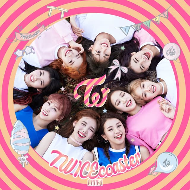 Album cover art for TWICEcoaster : LANE 1