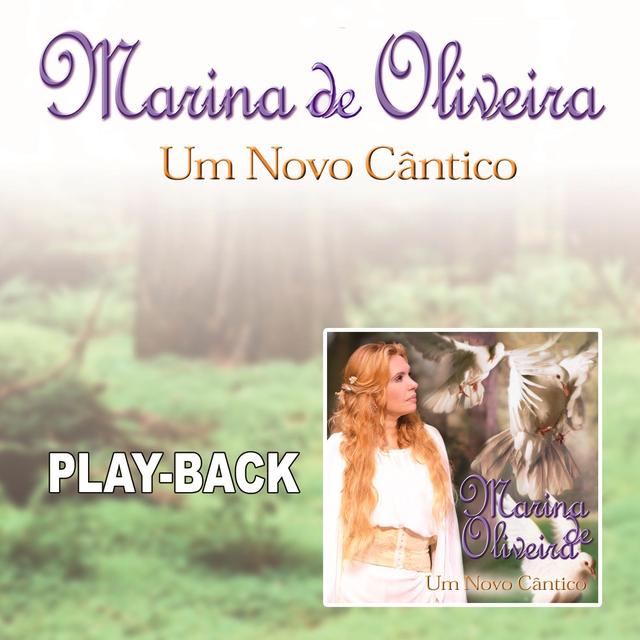 Album cover art for Um Novo Cântico