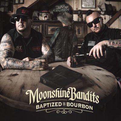 Album cover art for Baptized in Bourbon