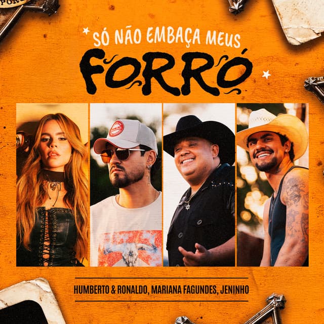 Album cover art for Só Não Embaça Meus Forró
