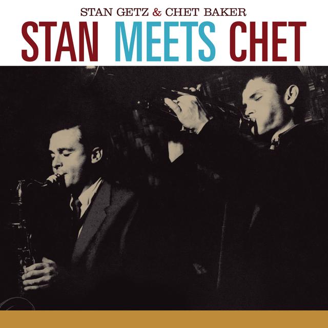 Album cover art for Stan Meets Chet