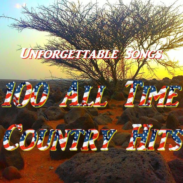 Album cover art for 100 All Time Country Hits