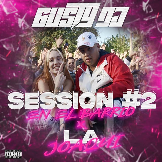 Album cover art for La Joaqui Session en el Barrio #2