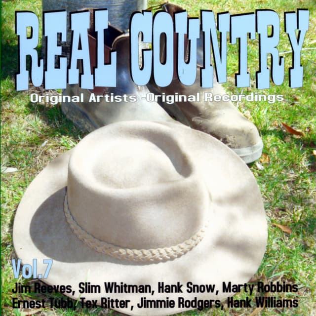 Album cover art for Real Country - Vol. Seven