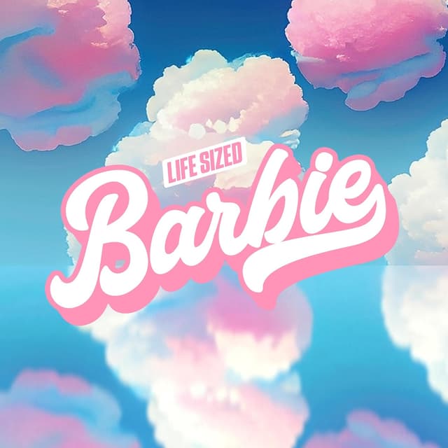 Album cover art for Life-sized Barbie