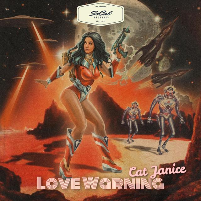 Album cover art for Love Warning