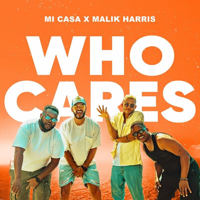 Album cover art for WHO CARES
