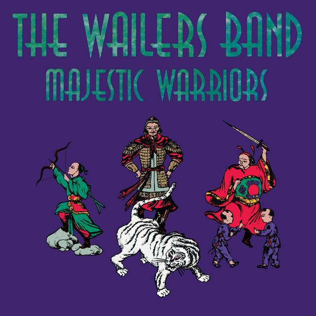 Album cover art for Majestic Warriors