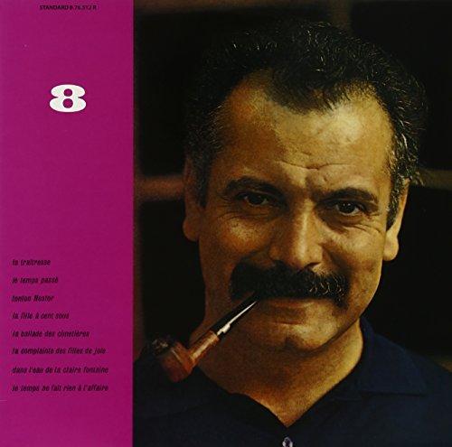 Album cover art for Nº 8 : Georges Brassens