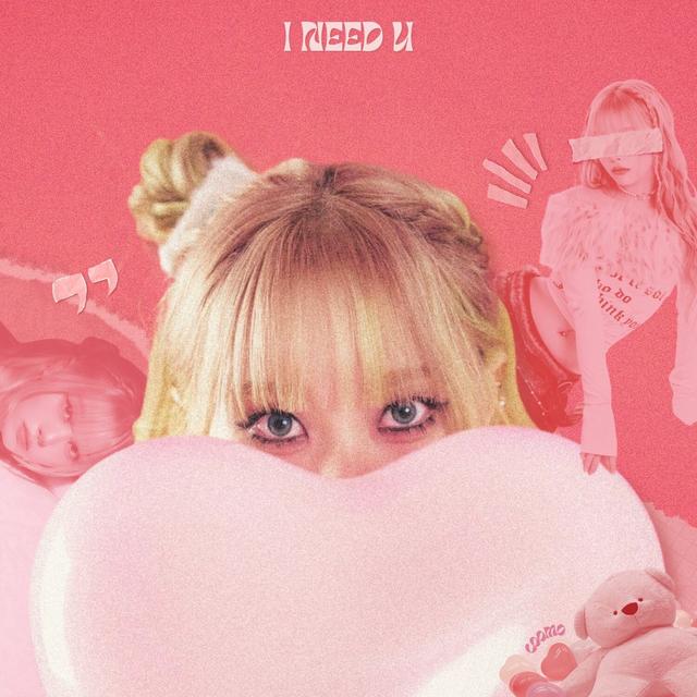 Album cover art for I NEED U