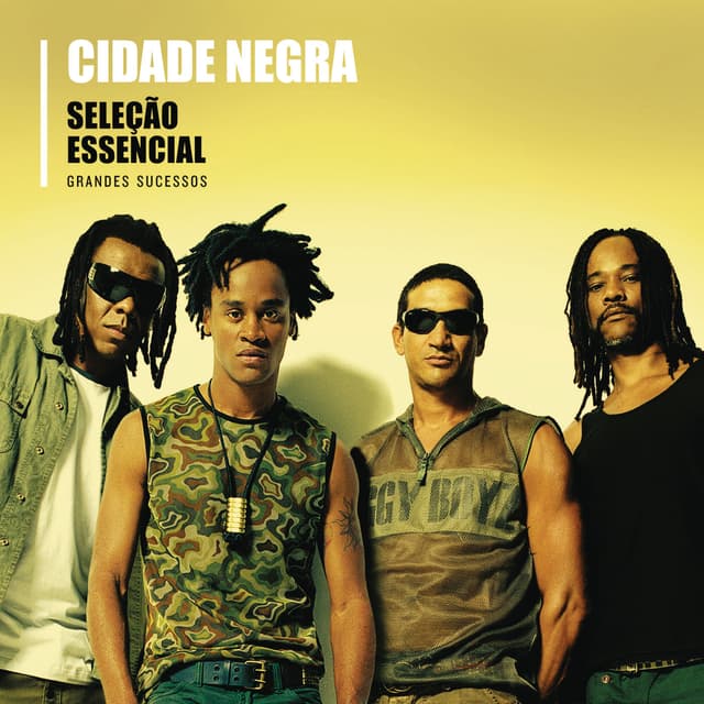 Album cover art for Seleção Essencial - Grandes Sucessos - Cidade Negra