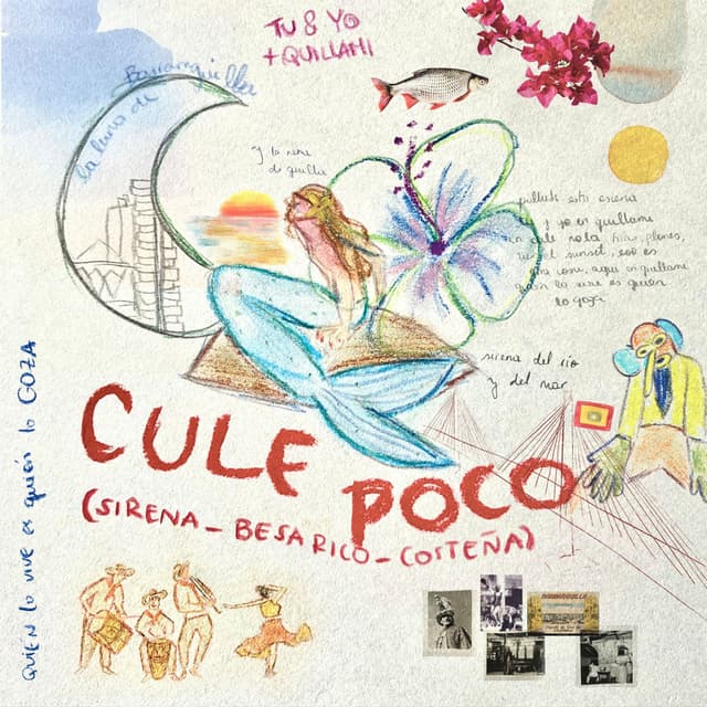 Album cover art for CULE POCO (sirena_besarico_costeña)