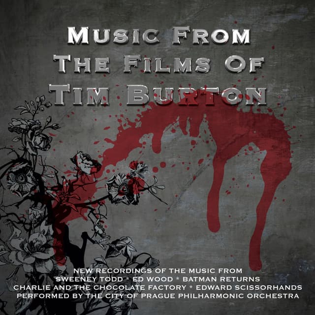 Album cover art for Music From The Films Of Tim Burton