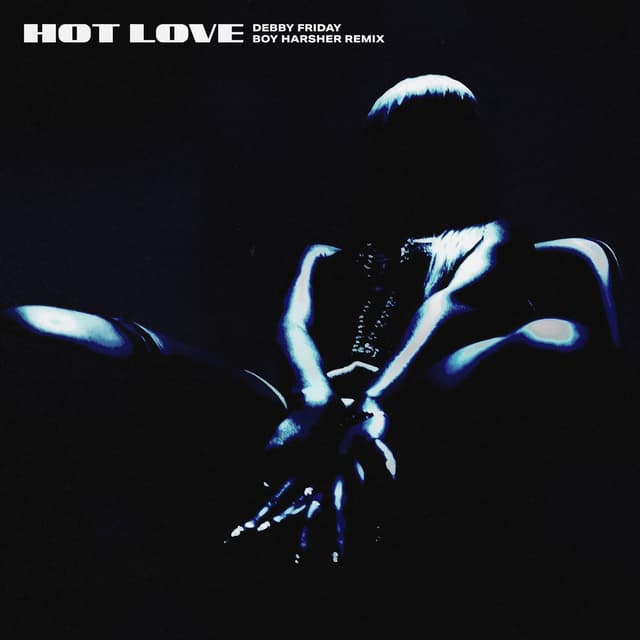 Album cover art for HOT LOVE (BOY HARSHER REMIX)