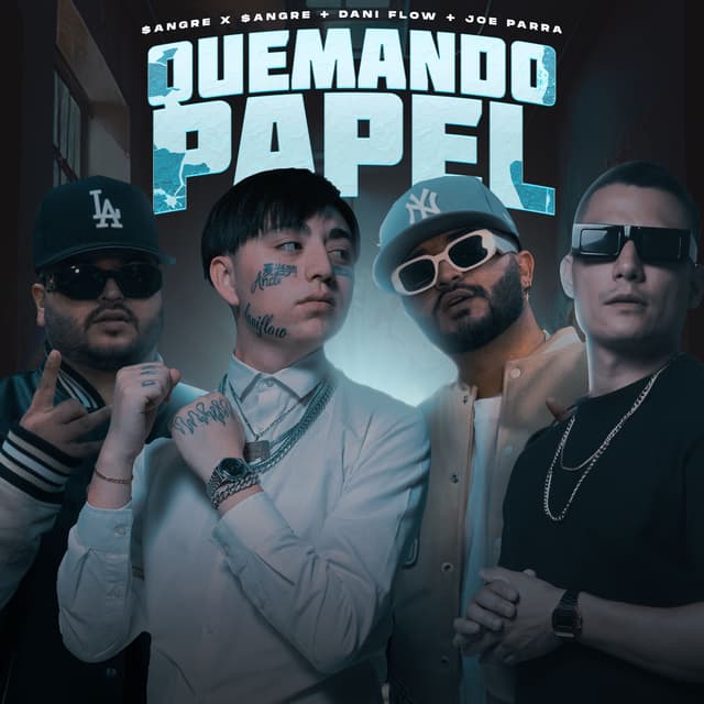 Album cover art for Quemando Papel