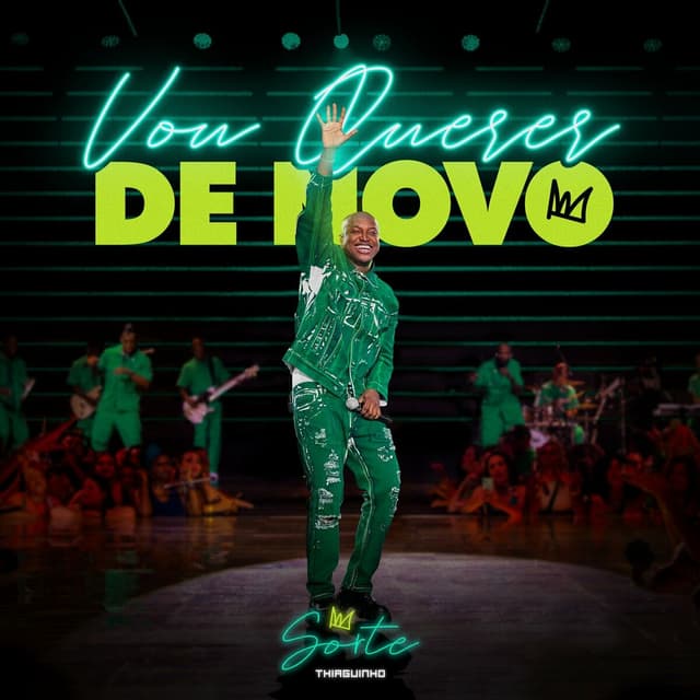 Album cover art for Vou Querer De Novo