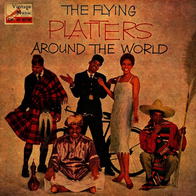 Album cover art for The Flying Platters