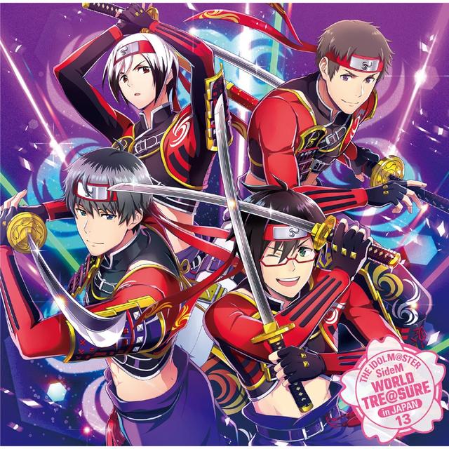 Album cover art for THE IDOLM@STER SideM WORLD TRE@SURE 13