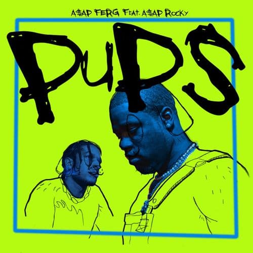 Album cover art for Pups