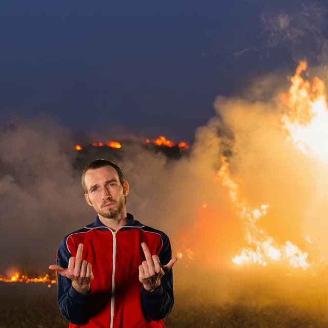 Album cover art for En légende