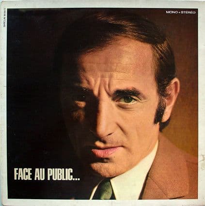 Album cover art for Face Au Public...