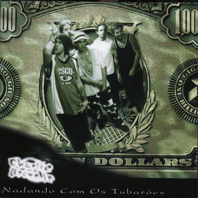 Album cover art for Nadando Com os Tubarões