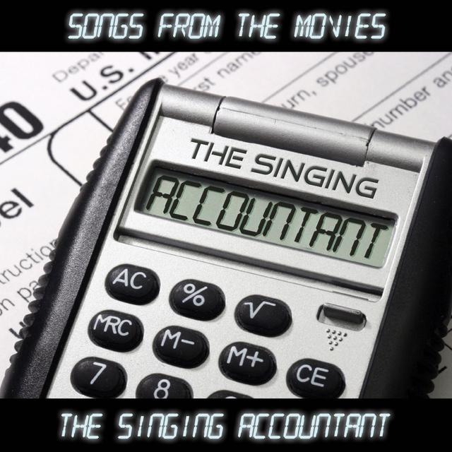 Album cover art for The Singing Accountant - Songs From The Movies