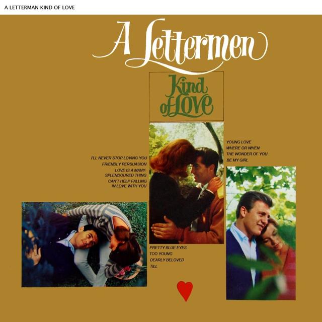 Album cover art for A Lettermen Kind Of Love