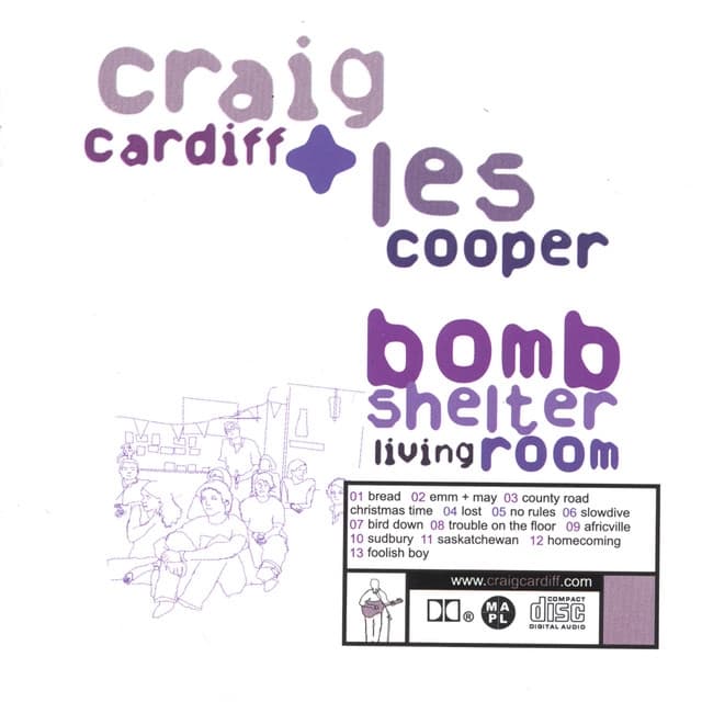Album cover art for Bombshelter Living Room