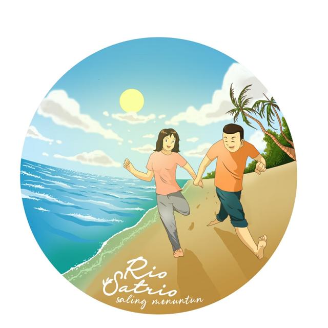 Album cover art for Saling Menuntun