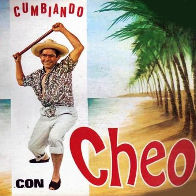 Album cover art for Cumbiando con Cheo