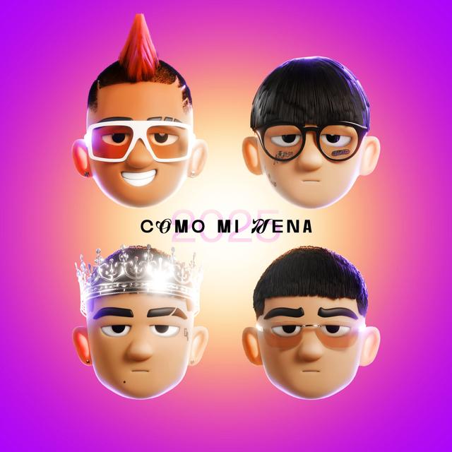 Album cover art for Como mi Nena 2025