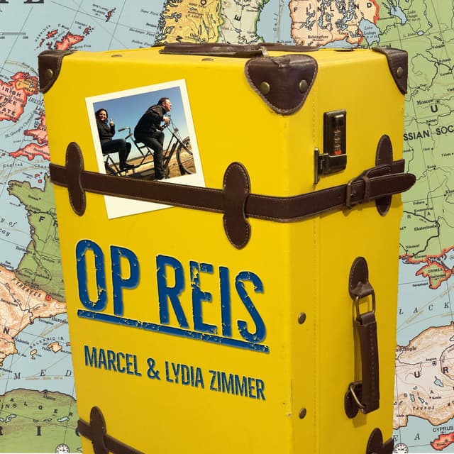 Album cover art for Op reis