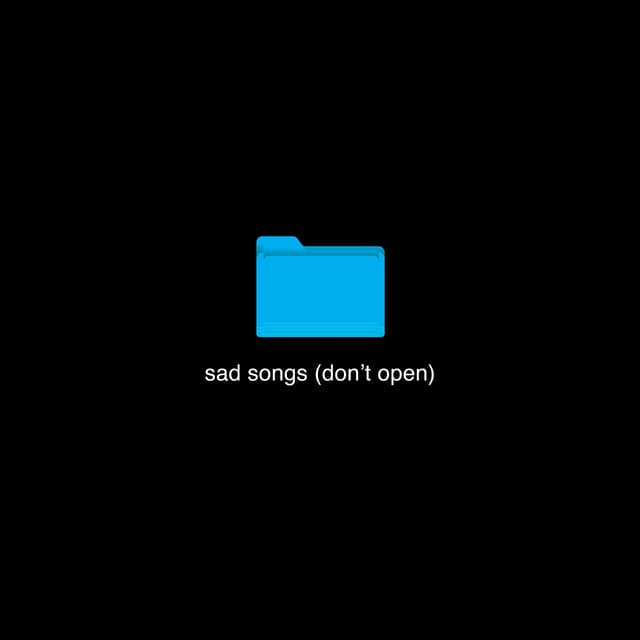 Album cover art for Sad Song Demos