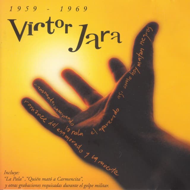 Album cover art for Victor Jara 1959-1969