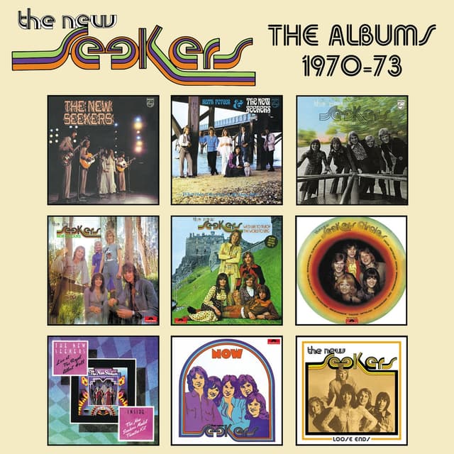 Album cover art for The Albums 1970-73